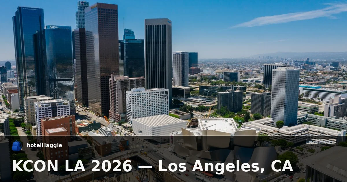 KCON LA 2026 — Los Angeles, CA