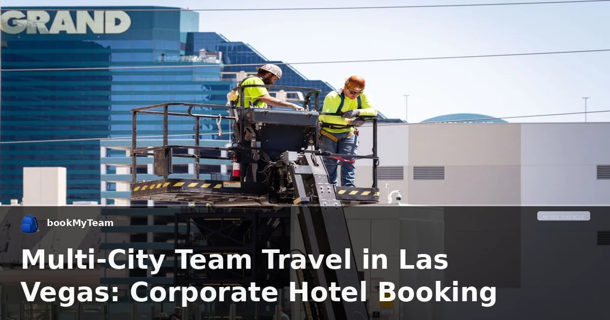 Multi-City Team Travel in Las Vegas: Corporate Hotel Booking
