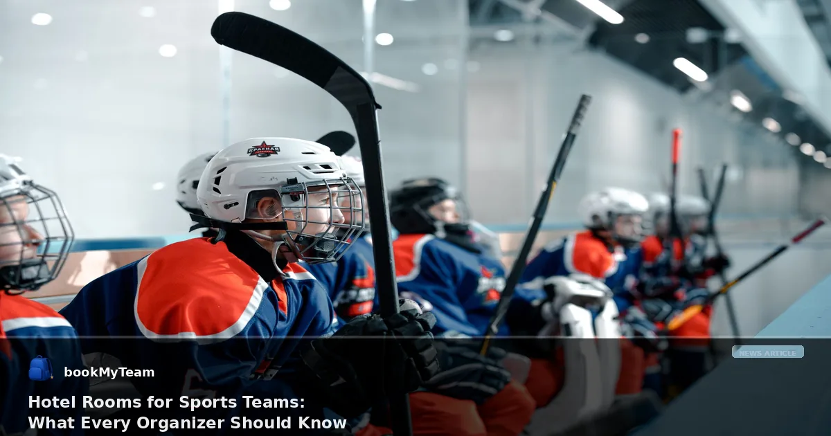 Hotel Rooms for Sports Teams: What Every Organizer Should Know