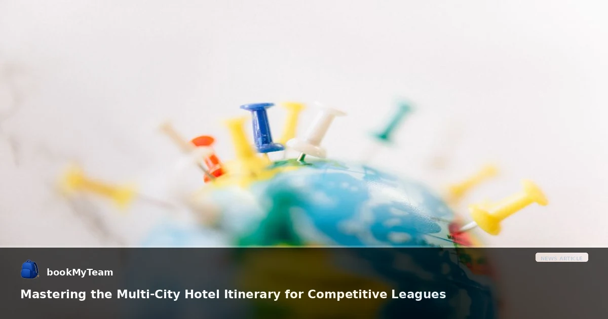 Mastering the Multi-City Hotel Itinerary for Competitive Leagues