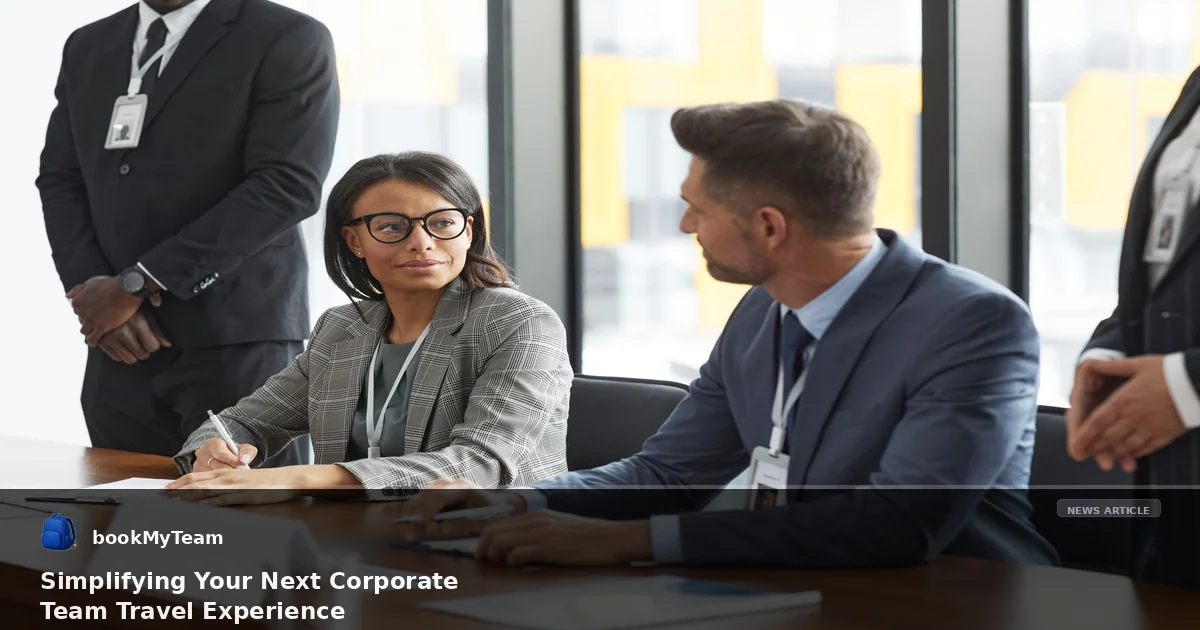 Simplifying Your Next Corporate Team Travel Experience
