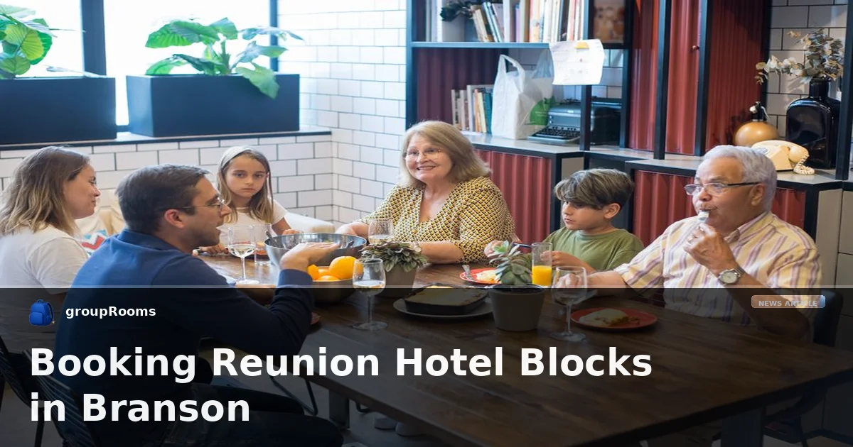 Booking Reunion Hotel Blocks in Branson