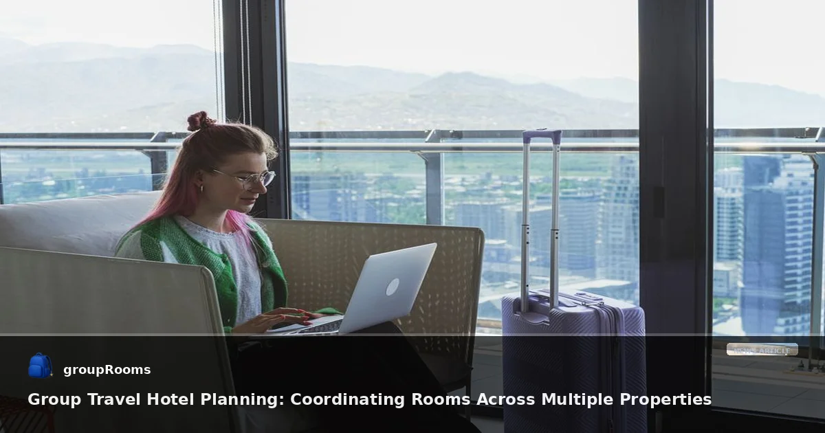 Group Travel Hotel Planning: Coordinating Rooms Across Multiple Properties