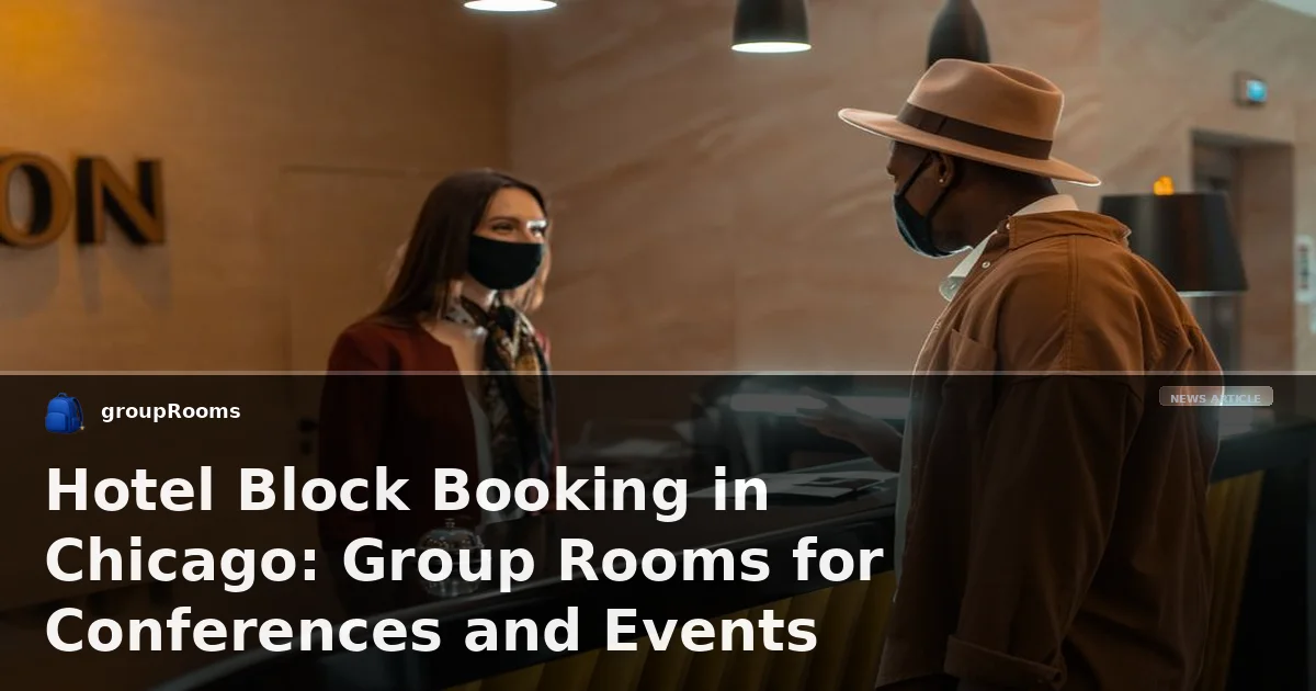Hotel Block Booking in Chicago: Group Rooms for Conferences and Events