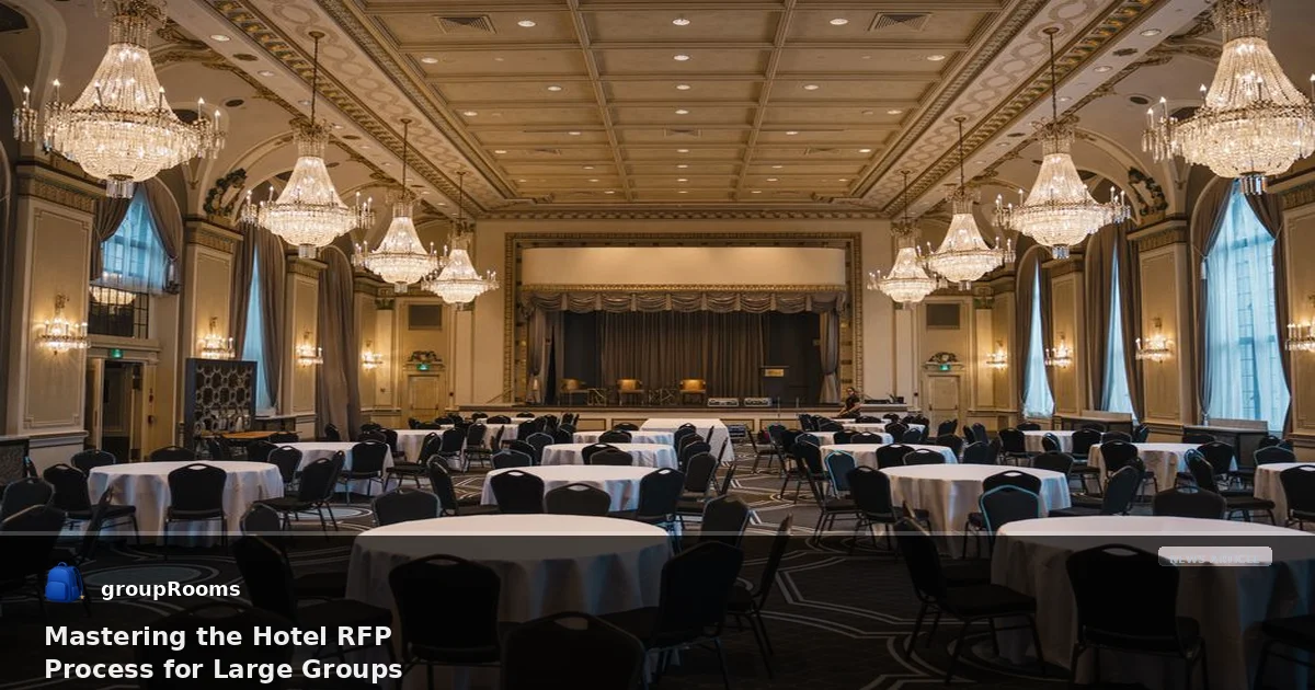 Mastering the Hotel RFP Process for Large Groups