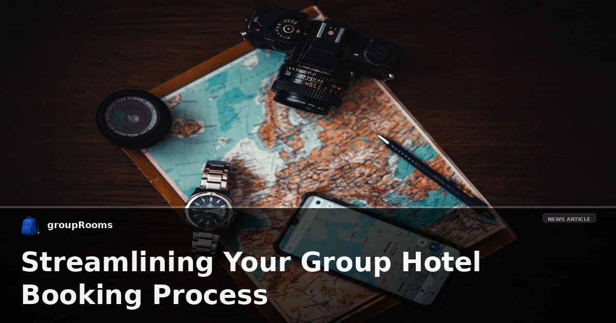 Streamlining Your Group Hotel Booking Process