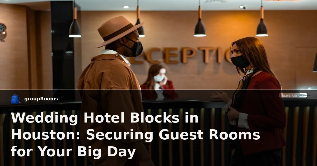 Wedding Hotel Blocks in Houston: Securing Guest Rooms for Your Big Day