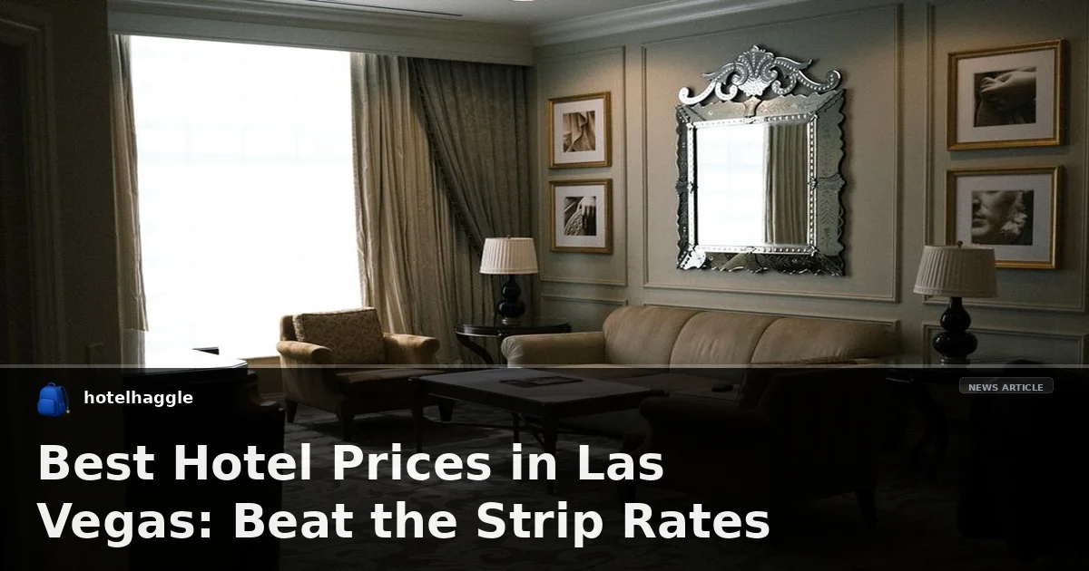 Best Hotel Prices in Las Vegas: Beat the Strip Rates