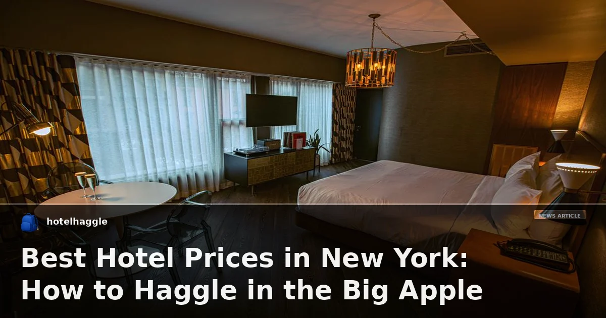 Best Hotel Prices in New York: How to Haggle in the Big Apple