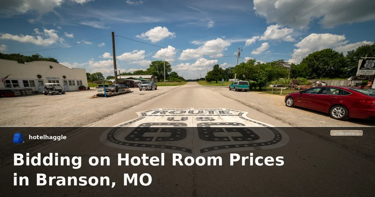 Bidding on Hotel Room Prices in Branson, MO