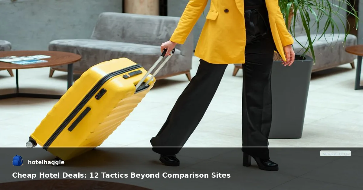 Cheap Hotel Deals: 12 Tactics Beyond Comparison Sites