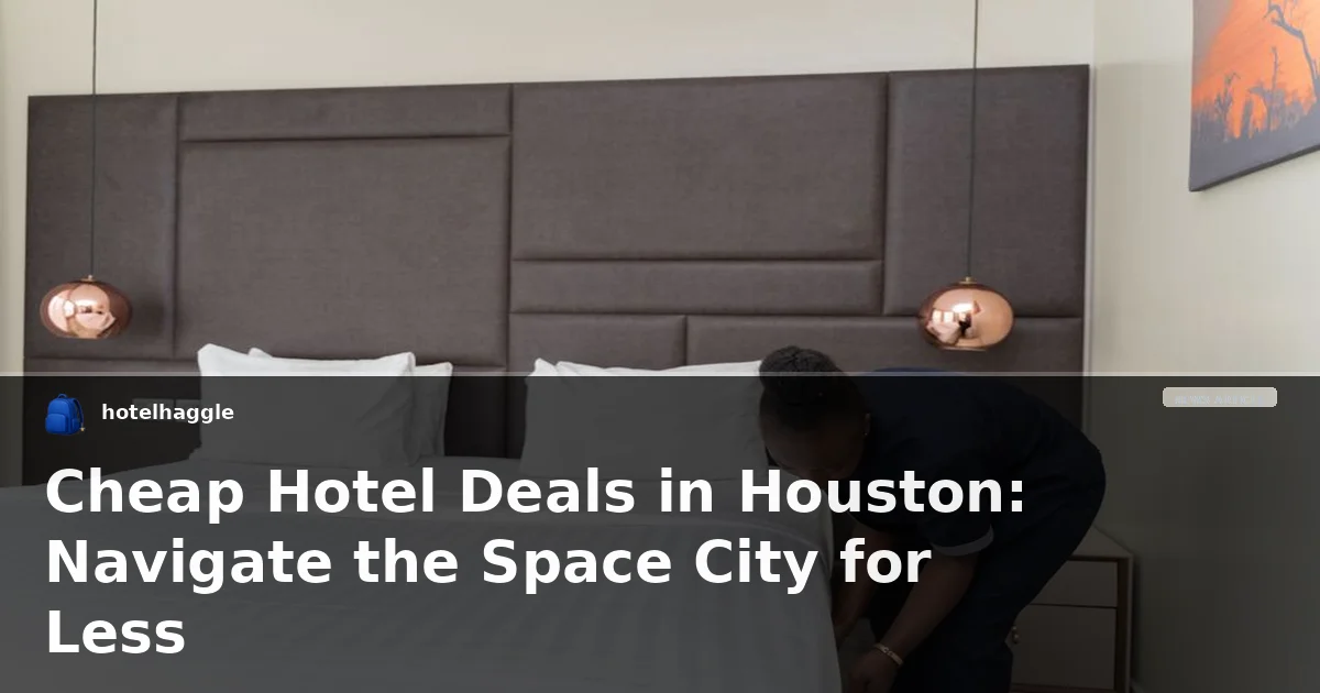 Cheap Hotel Deals in Houston: Navigate the Space City for Less