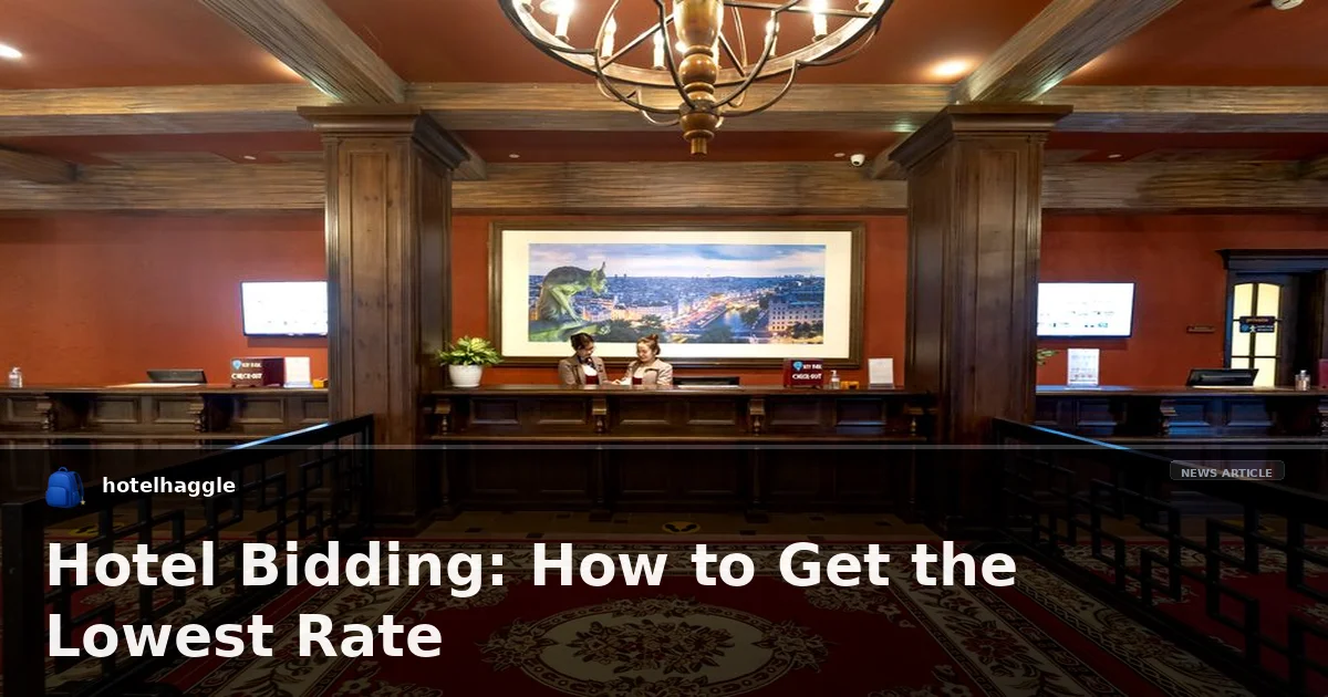 Hotel Bidding: How to Get the Lowest Rate