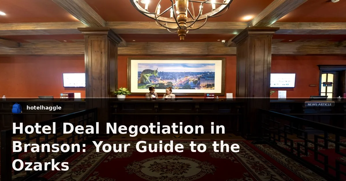 Hotel Deal Negotiation in Branson: Your Guide to the Ozarks