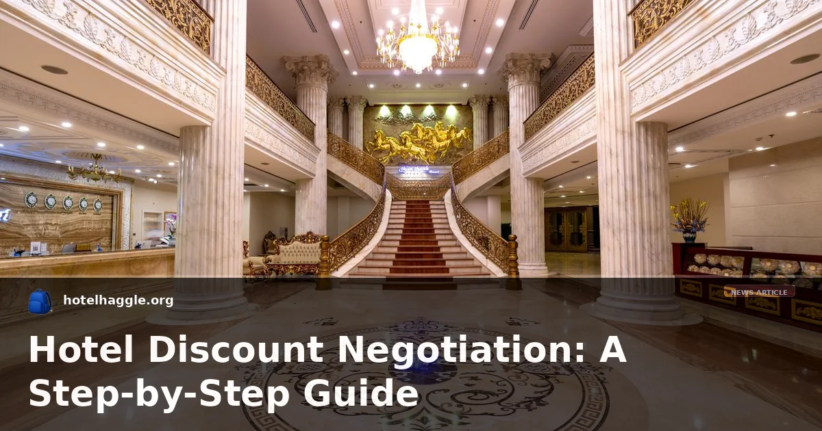Hotel Discount Negotiation: A Step-by-Step Guide