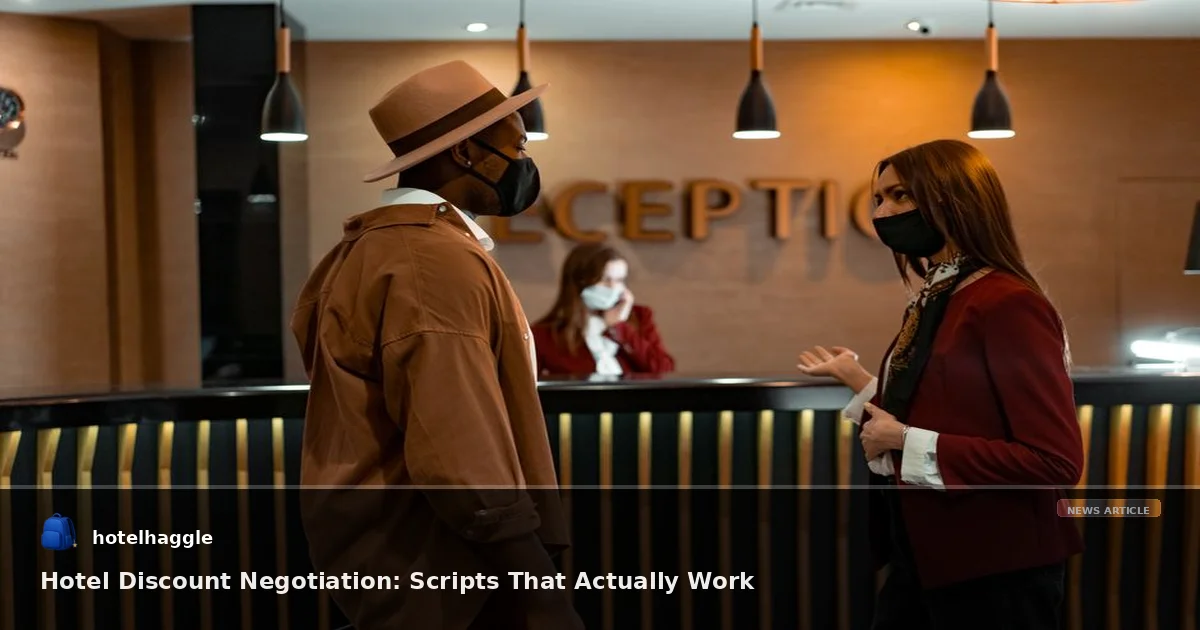 Hotel Discount Negotiation: Scripts That Actually Work