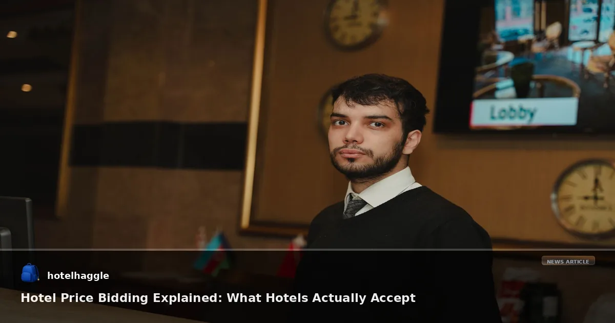 Hotel Price Bidding Explained: What Hotels Actually Accept
