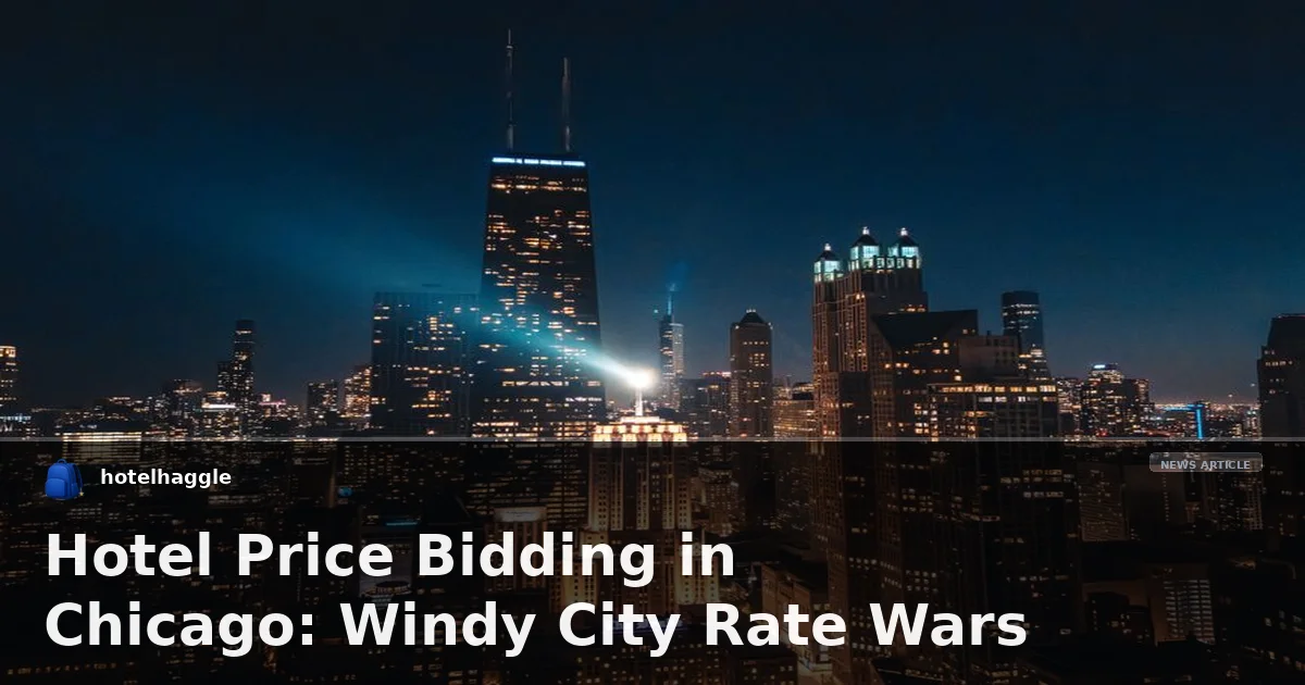 Hotel Price Bidding in Chicago: Windy City Rate Wars