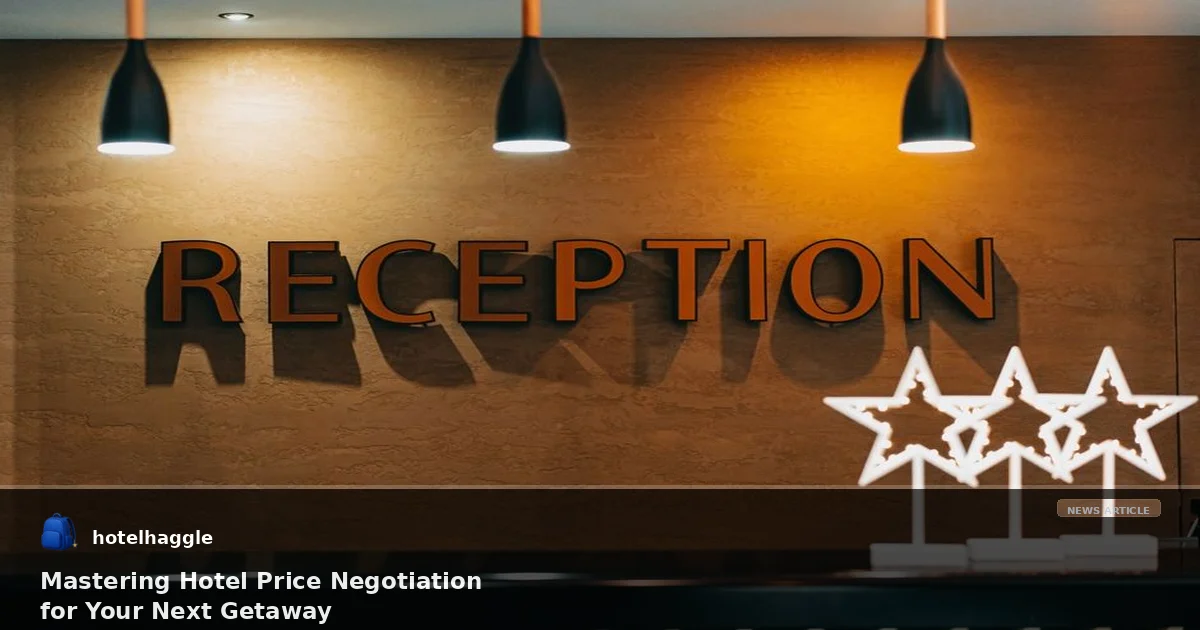 Mastering Hotel Price Negotiation for Your Next Getaway