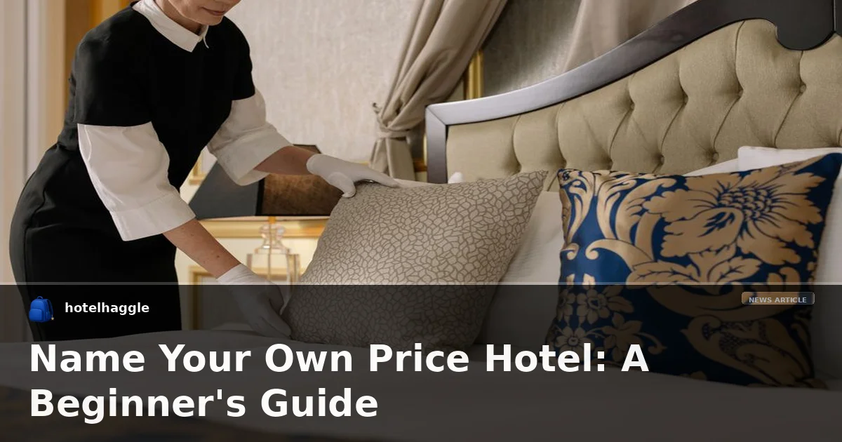 Name Your Own Price Hotel: A Beginner's Guide