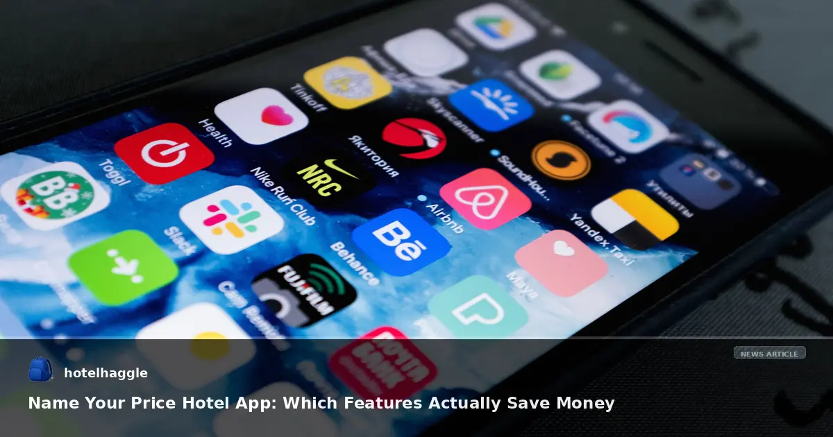 Name Your Price Hotel App: Which Features Actually Save Money