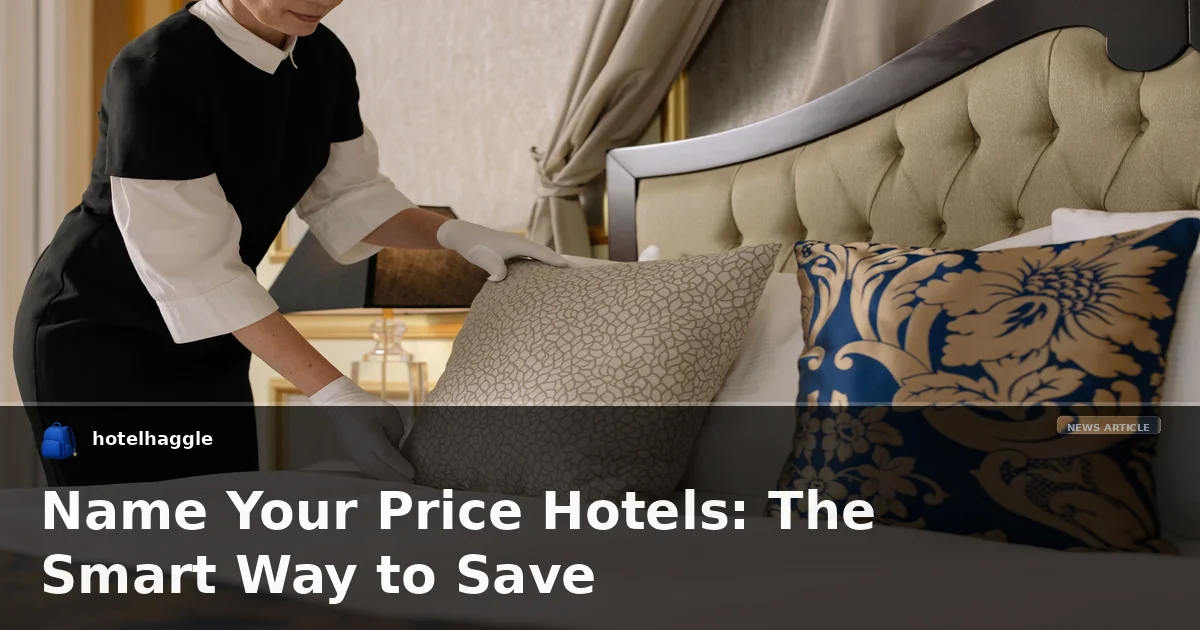Name Your Price Hotels: The Smart Way to Save