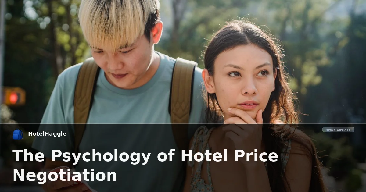 The Psychology of Hotel Price Negotiation