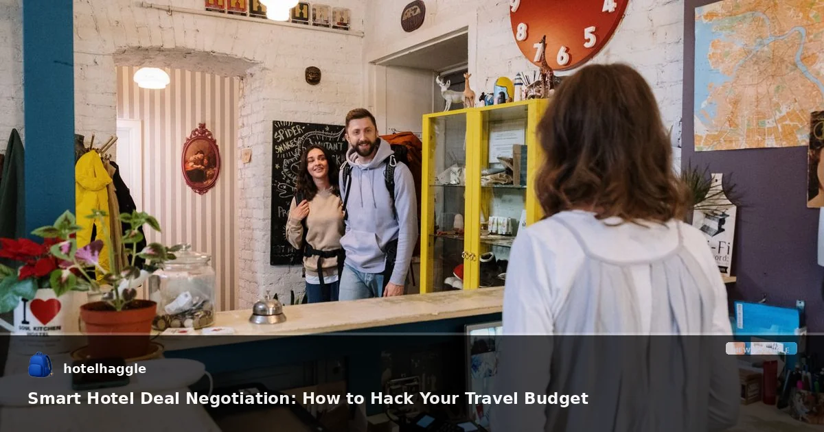 Smart Hotel Deal Negotiation: How to Hack Your Travel Budget