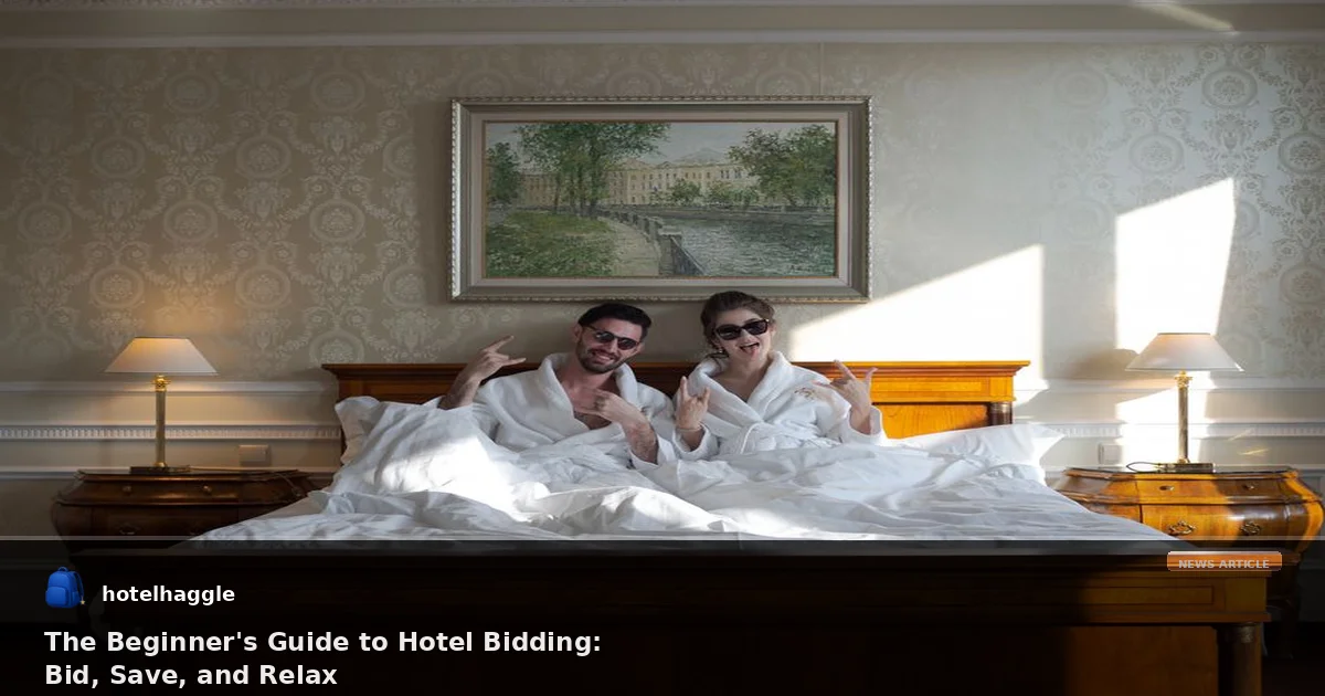 The Beginner's Guide to Hotel Bidding: Bid, Save, and Relax