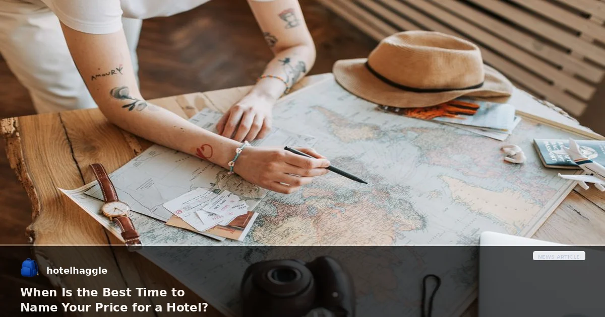 When Is the Best Time to Name Your Price for a Hotel?