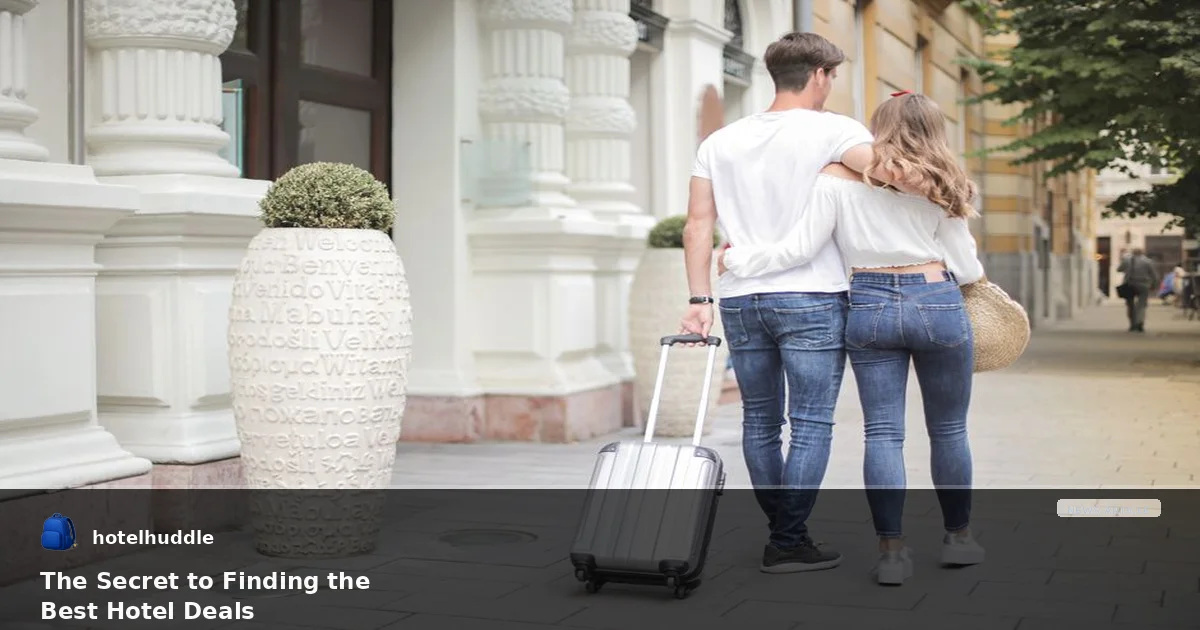 The Secret to Finding the Best Hotel Deals
