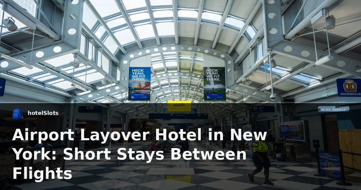 Airport Layover Hotel in New York: Short Stays Between Flights