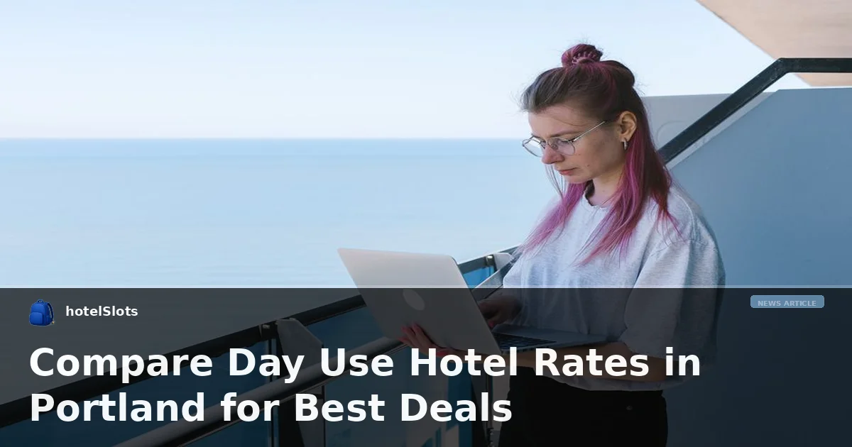 Compare Day Use Hotel Rates in Portland for Best Deals