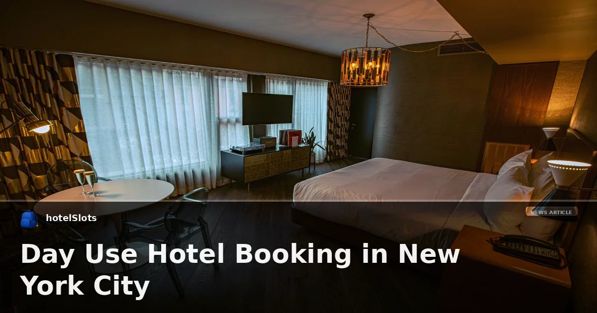 Day Use Hotel Booking in New York City