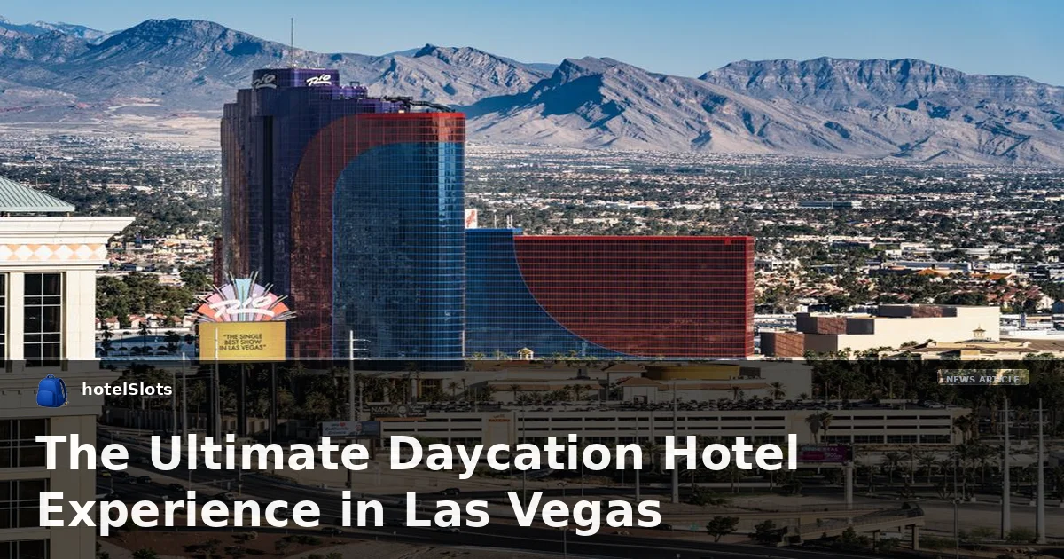 The Ultimate Daycation Hotel Experience in Las Vegas