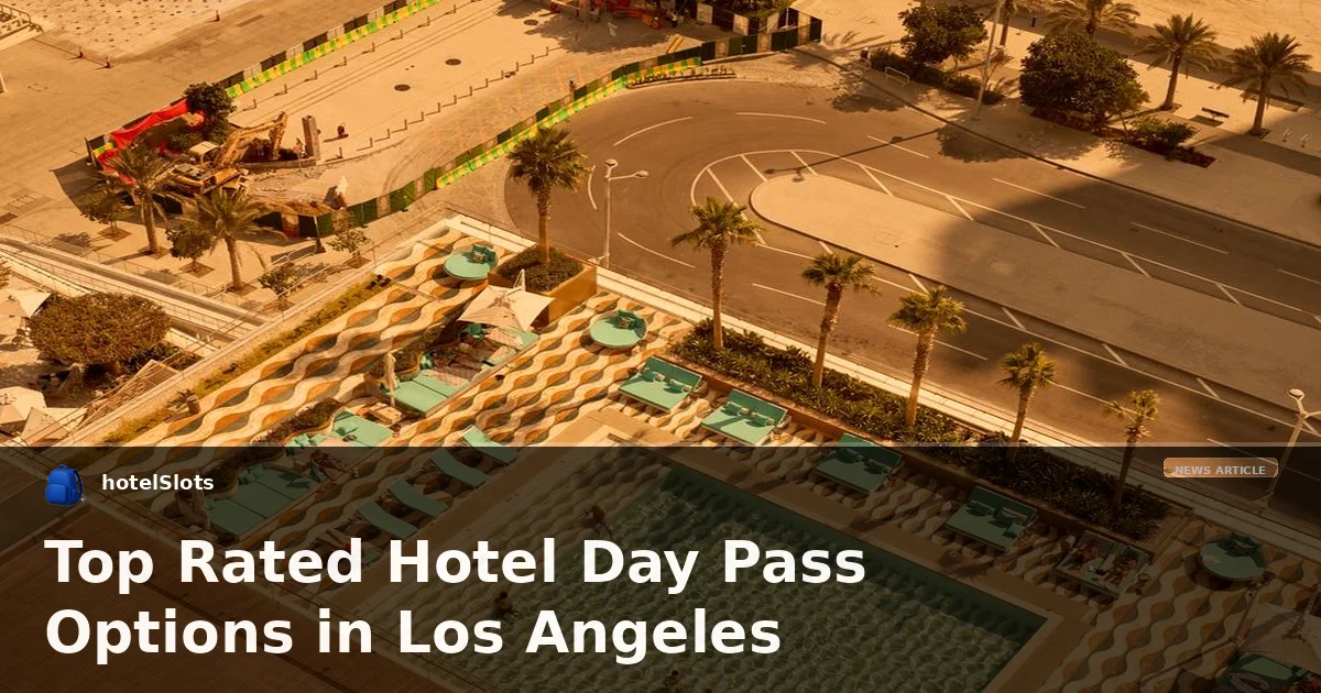 Top Rated Hotel Day Pass Options in Los Angeles