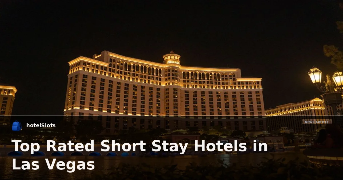 Top Rated Short Stay Hotels in Las Vegas
