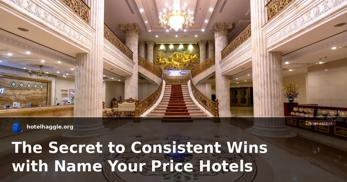 The Secret to Consistent Wins with Name Your Price Hotels